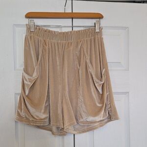 Elegant Velvet Shorts for Women